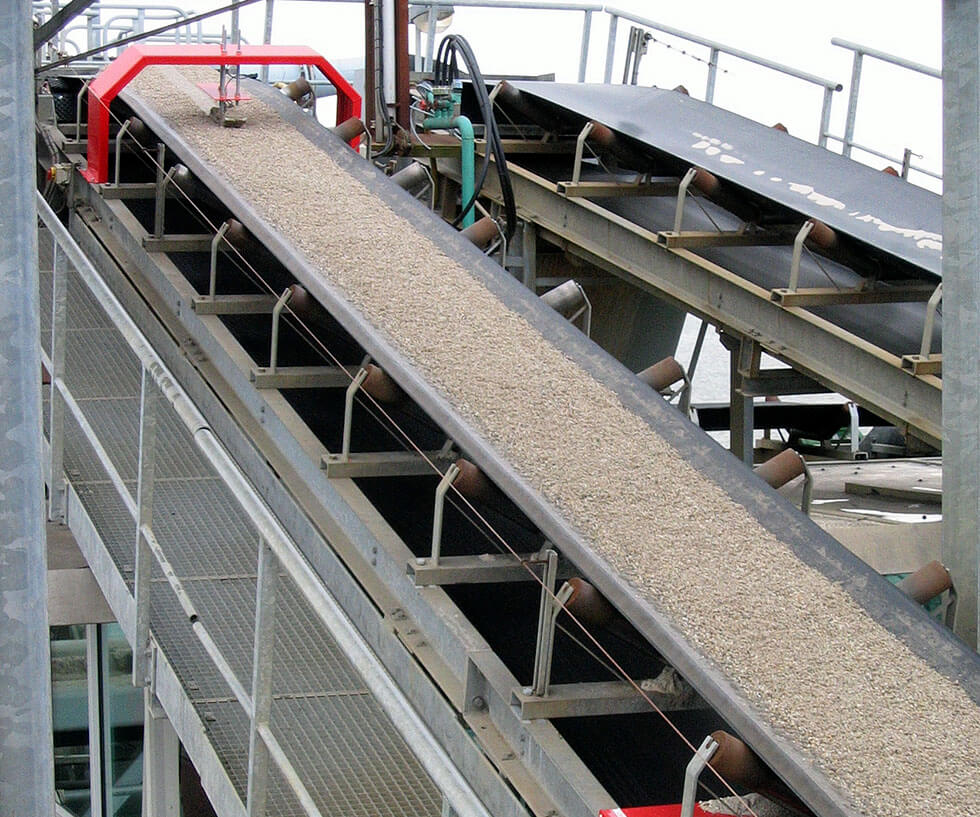 Conveyor weighing application