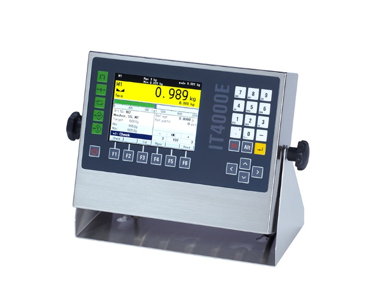 Weighing terminal application view.