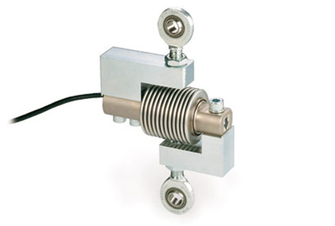 Bellows cell with tension-style mounting hardware.