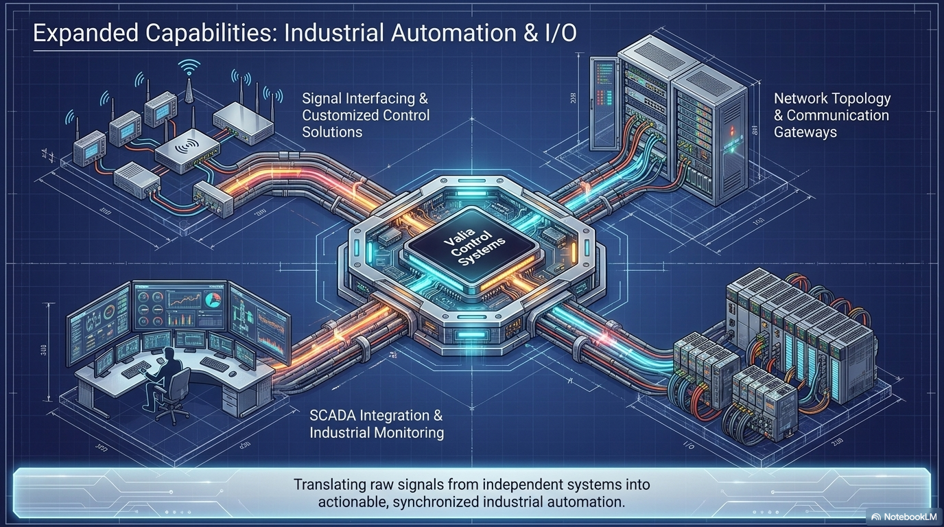Industrial automation and I/O integration architecture