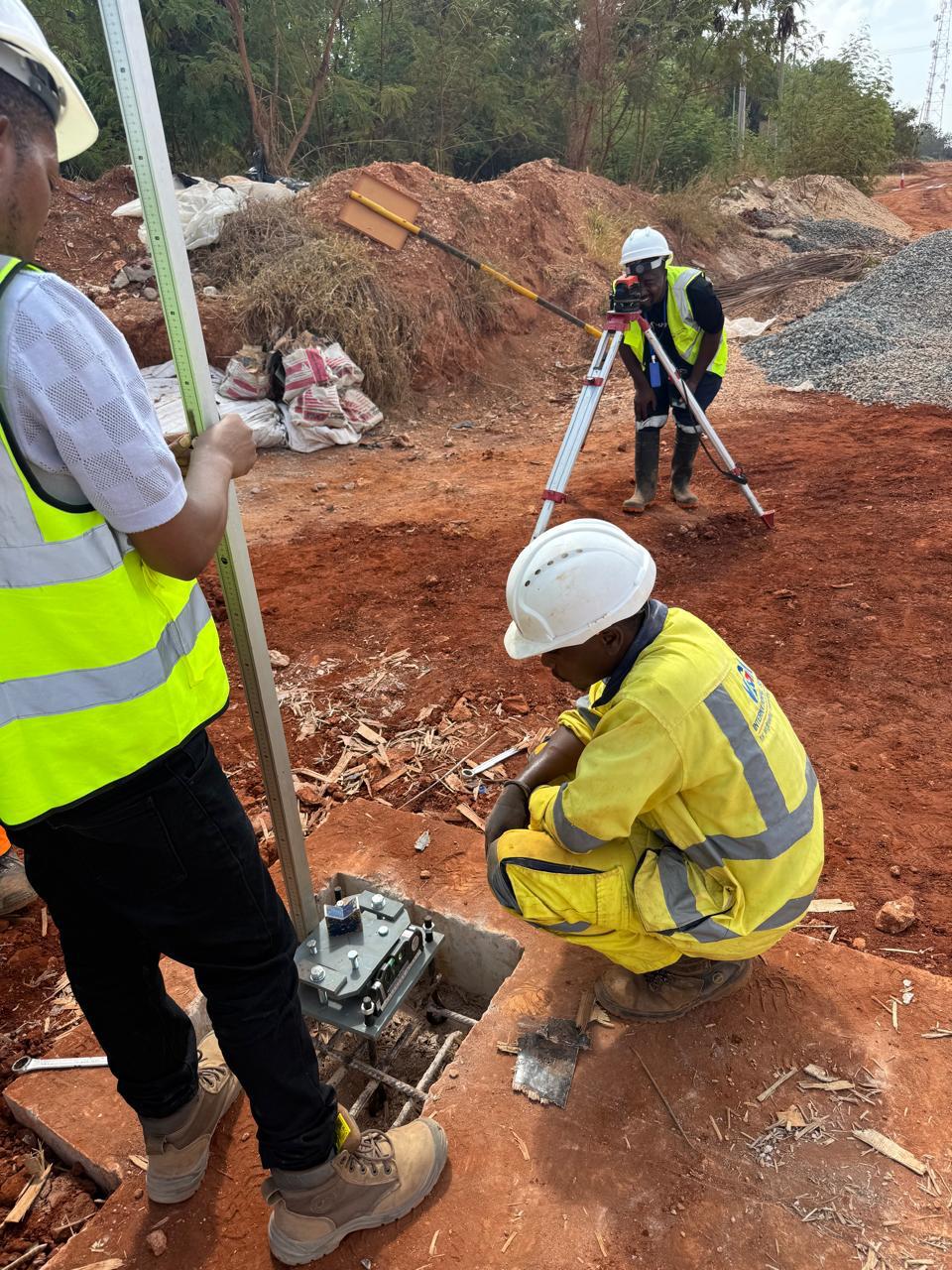 Site survey and setting out